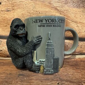 New York City King Kong Empire State Building Coffee Mug 1990s Collectible Cup